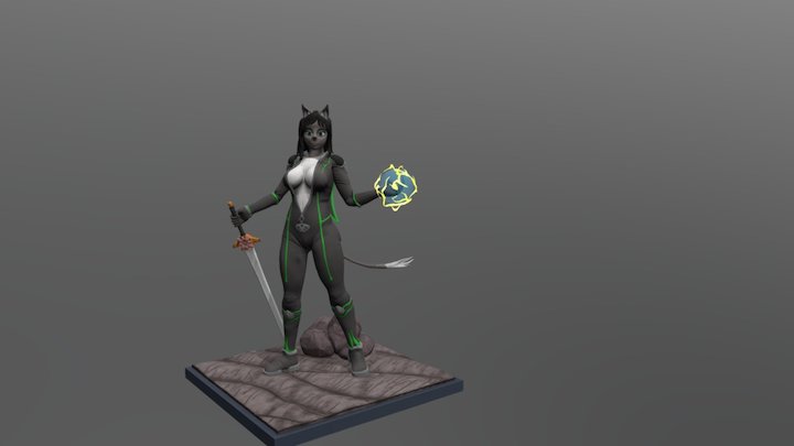 Kimaru - Commission 3D Model