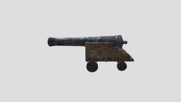 cannon 3D Model