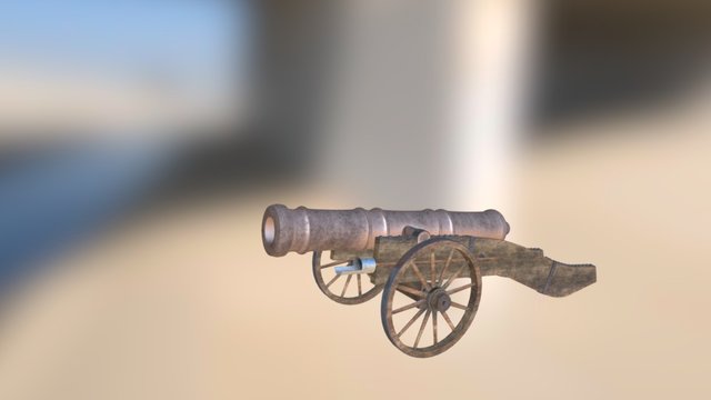 Kanone 3D Model