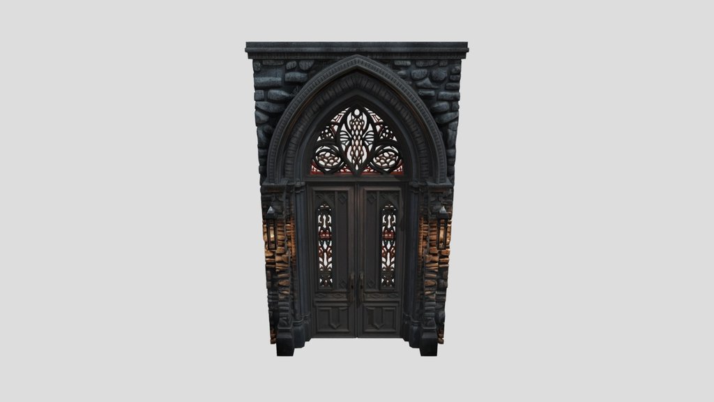 Midnight Gothic Doorway