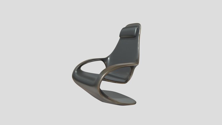 AeroFlow Futuristic Lounge Chair