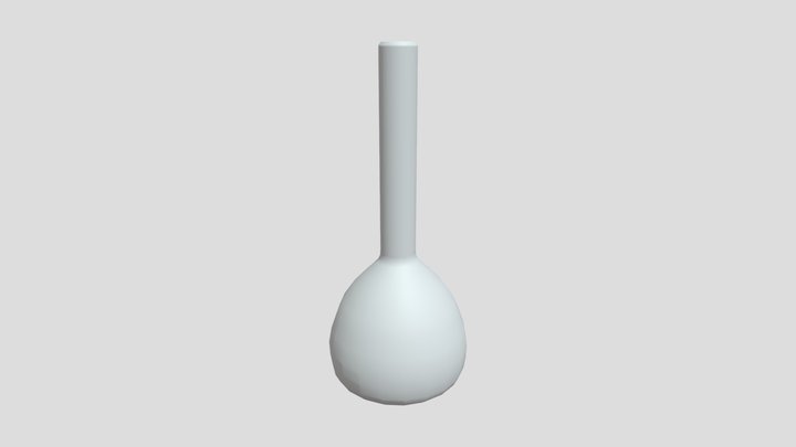 Volumetric Flask 3D Model