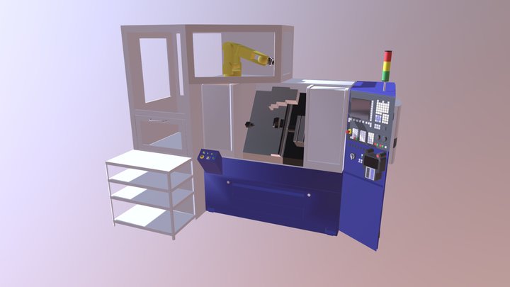 SPINER PD-CNC 2 3D Model