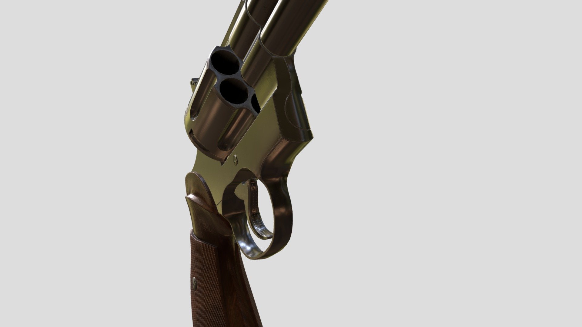 gameready_colt_python_revolver - 3D model by devyvandinteren [d2b741f ...
