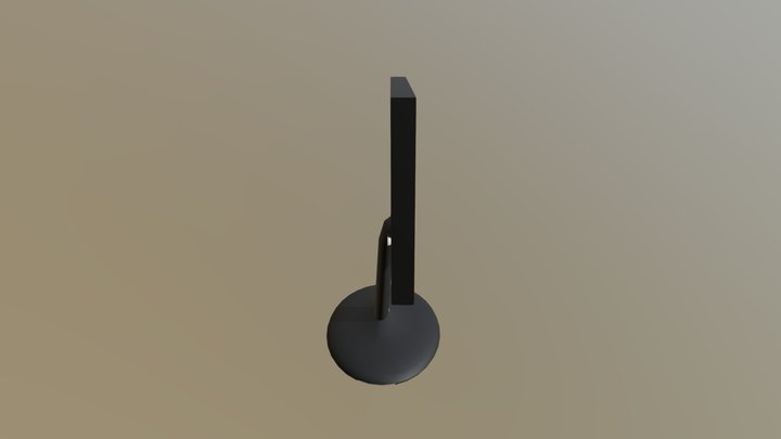 Monitor 3D Model