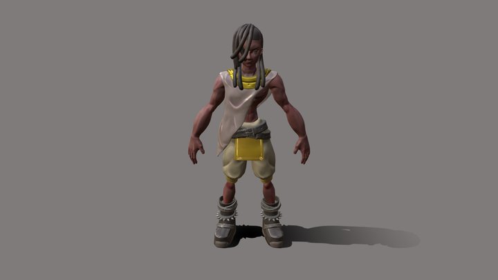 CharacterArt_BertholoméSamuel 3D Model