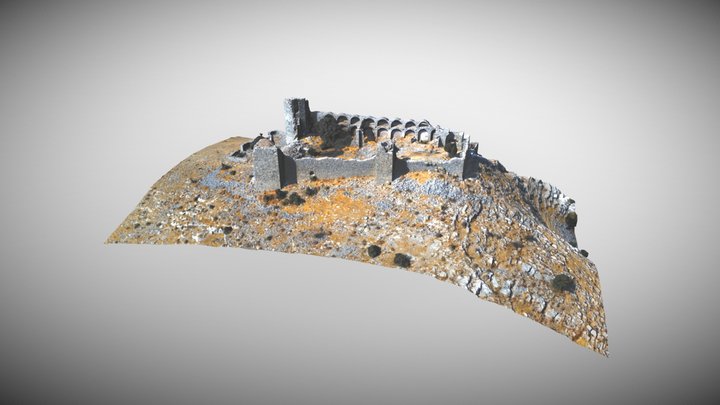 Keçi Kalesi (Galesion) İzmir / Turkey 3D Model