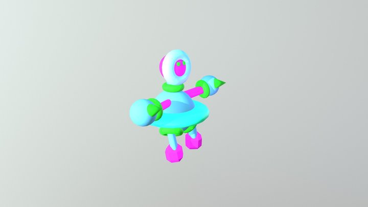 Robot EM 3D Model