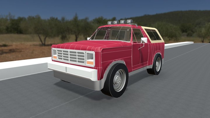 Ford Bronco 85 model / Modelo Ford Bronco 85's 3D Model