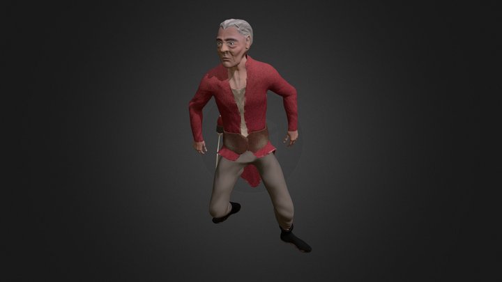 Pirata Red Revenge 3D Model