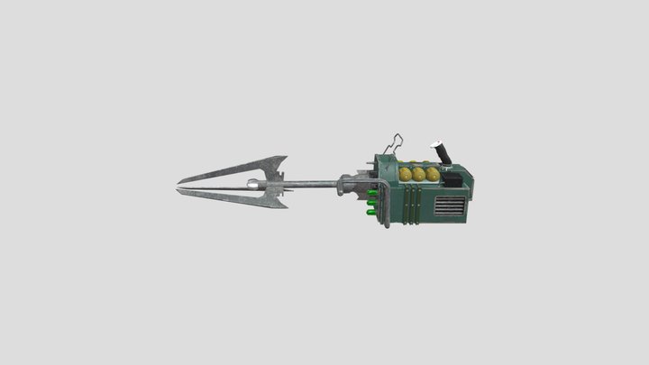 Plasma Caster Abgabe HSMW 3D Model