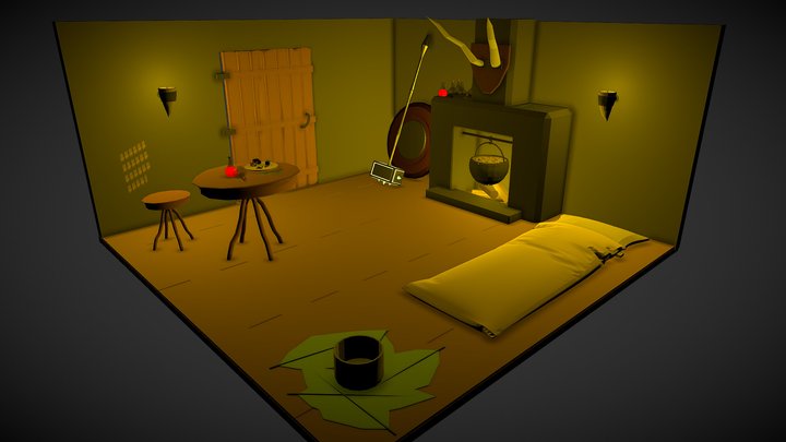 Warriors Domain 3D Model