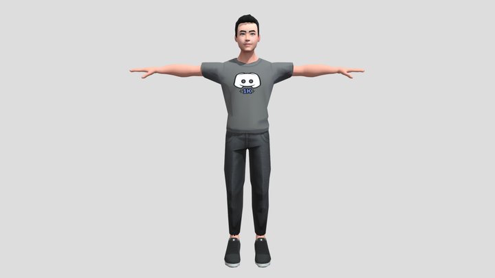Discord Mod 3D Model