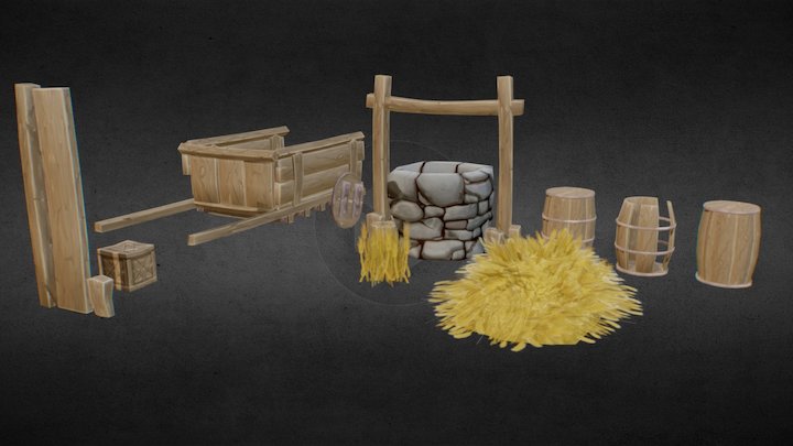 Medieval Pack Vol - 1 3D Model