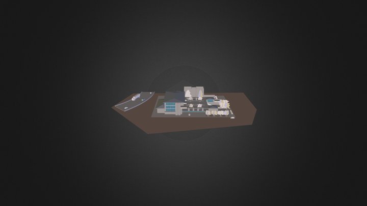 Babylonian Bungalow Mall 3D Model