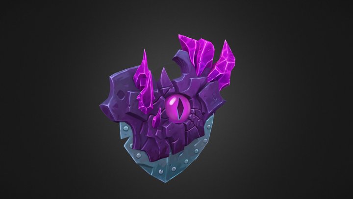 Old One Shield 3D Model