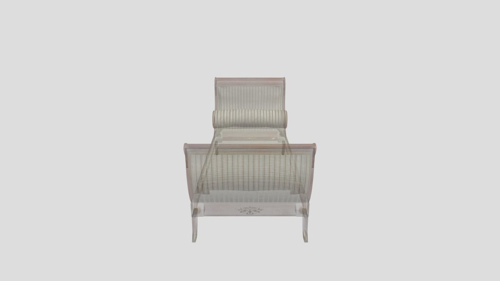 1920s Daybed Recamier White