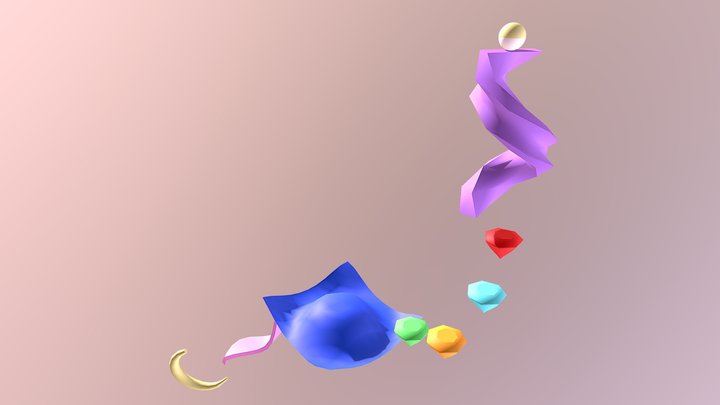 wk4-5_MarbleMadness_Coble_Daisy 3D Model