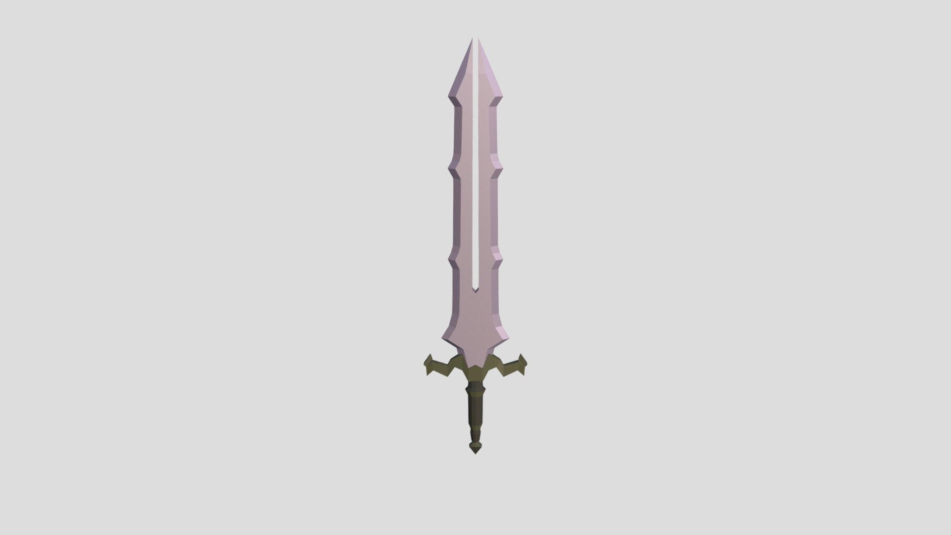 Sword - Tarnished Crest - 3D model by Kwamu [d2c0d11] - Sketchfab