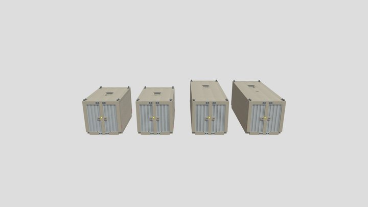 Containers 3D Model