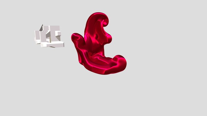 une AI 3D AR 3D Model