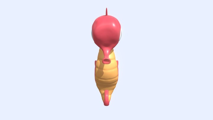 Seahorse 3D Model