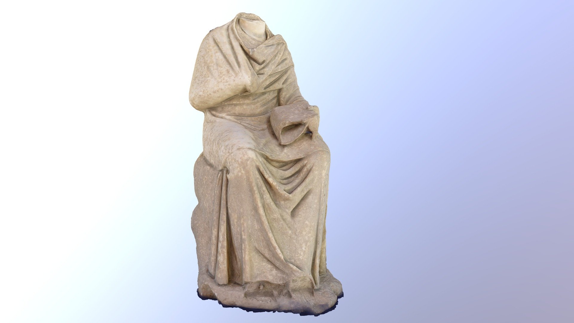 Torso der Klio, Marmor, Höhe - Download Free 3D model by SJoudeh ...