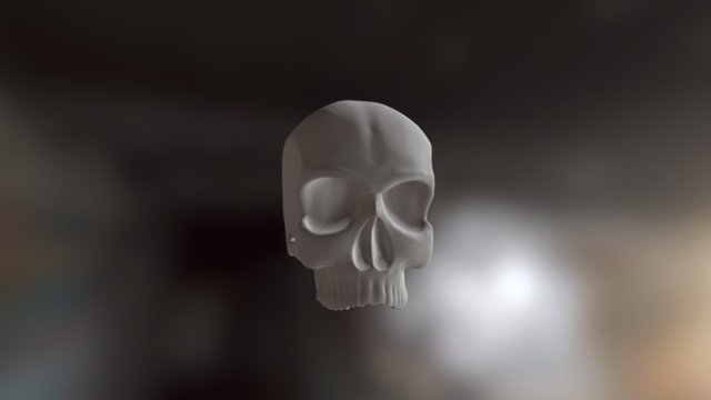 Stylized skull 3D Model