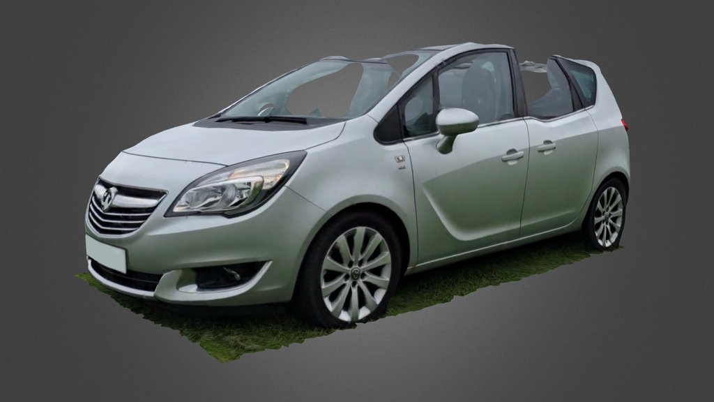 3D Scanned Vauxhall Meriva B (2014) [Free]
