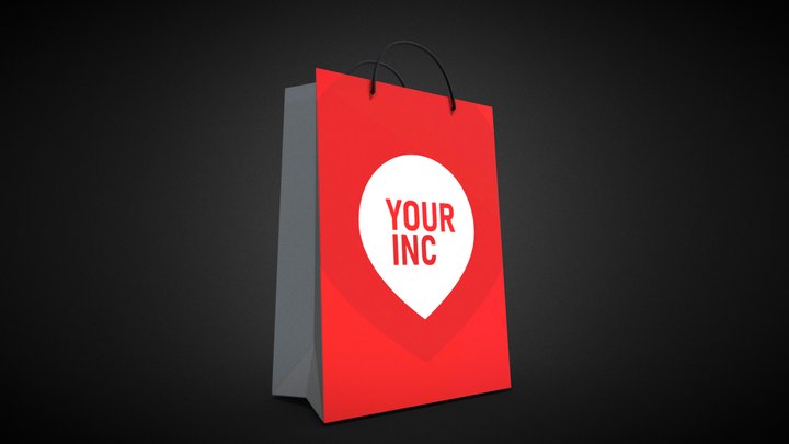 Shopping Bag 3D Model