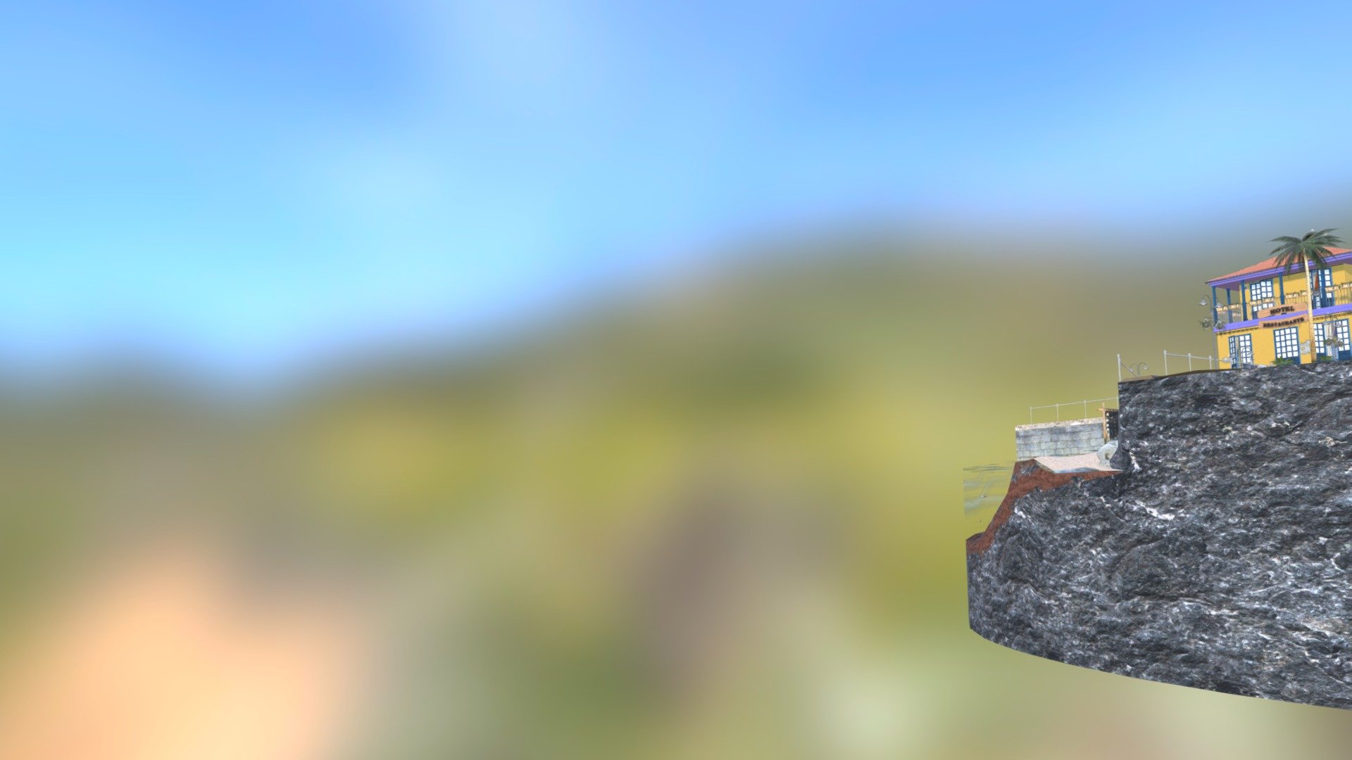 City Scene: Cudillero. v002