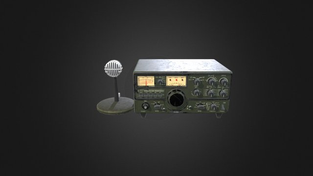 Ham Radio 3D Model