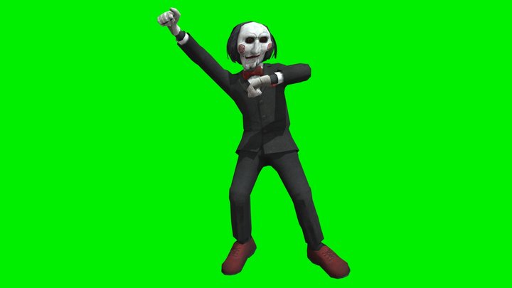 Billy (Jigsaw) Gangnam Style 3D Model