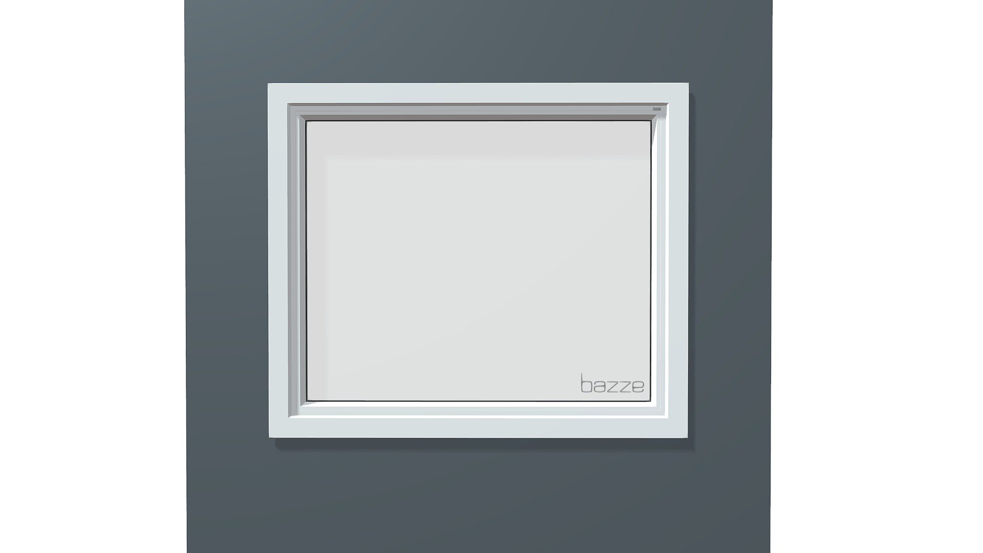 JANELA DE PVC - FIXO - 1 MÓDULO — Sketchfab embed 3D viewer