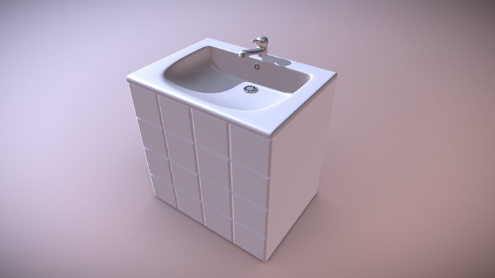 Lavabo, sink, вмивальник 3D Model