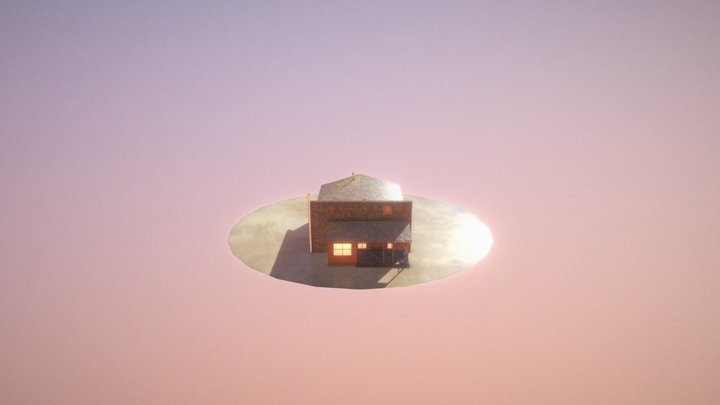Prospector Saloon 3D Model