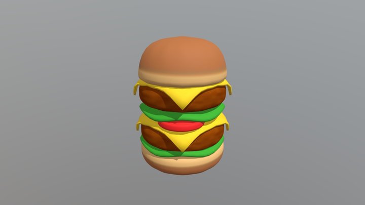 Tommy_Big_Hamburger 3D Model