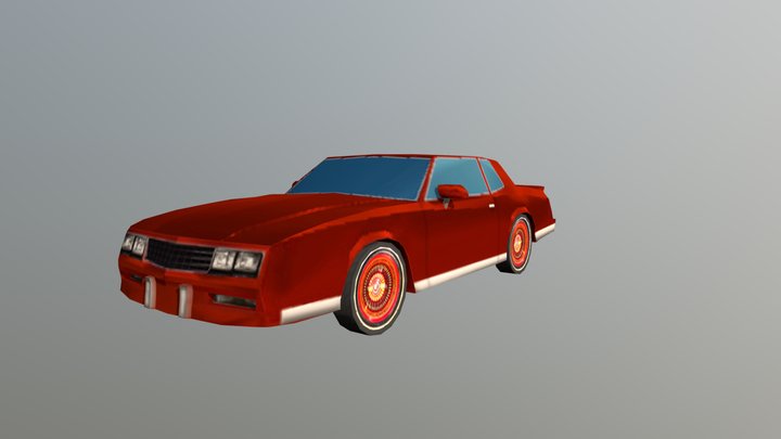 Chevrolet Monte Carlo 82 - Jesse Pinkman's Car 3D Model