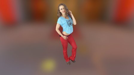 Dancer 3 3D Model