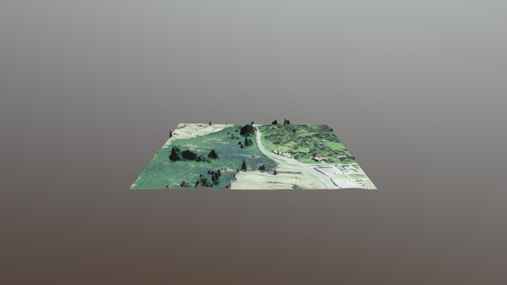 Genrated landscape - Frame 1 (obj)