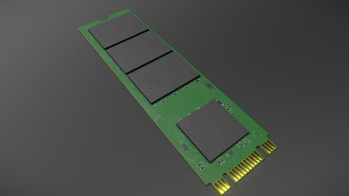 ssd m2 3D Model