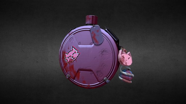 BloodMod - Borderlands Fan Art 3D Model
