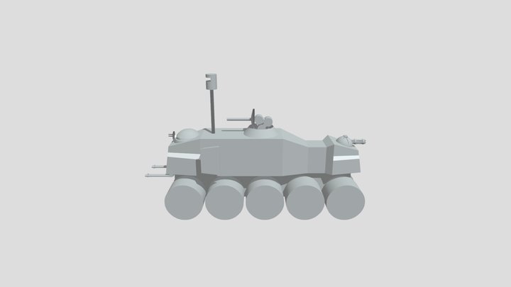 Turbotank 3D Model