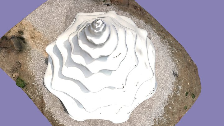 Арт-объект "Ракушка" 3D Model
