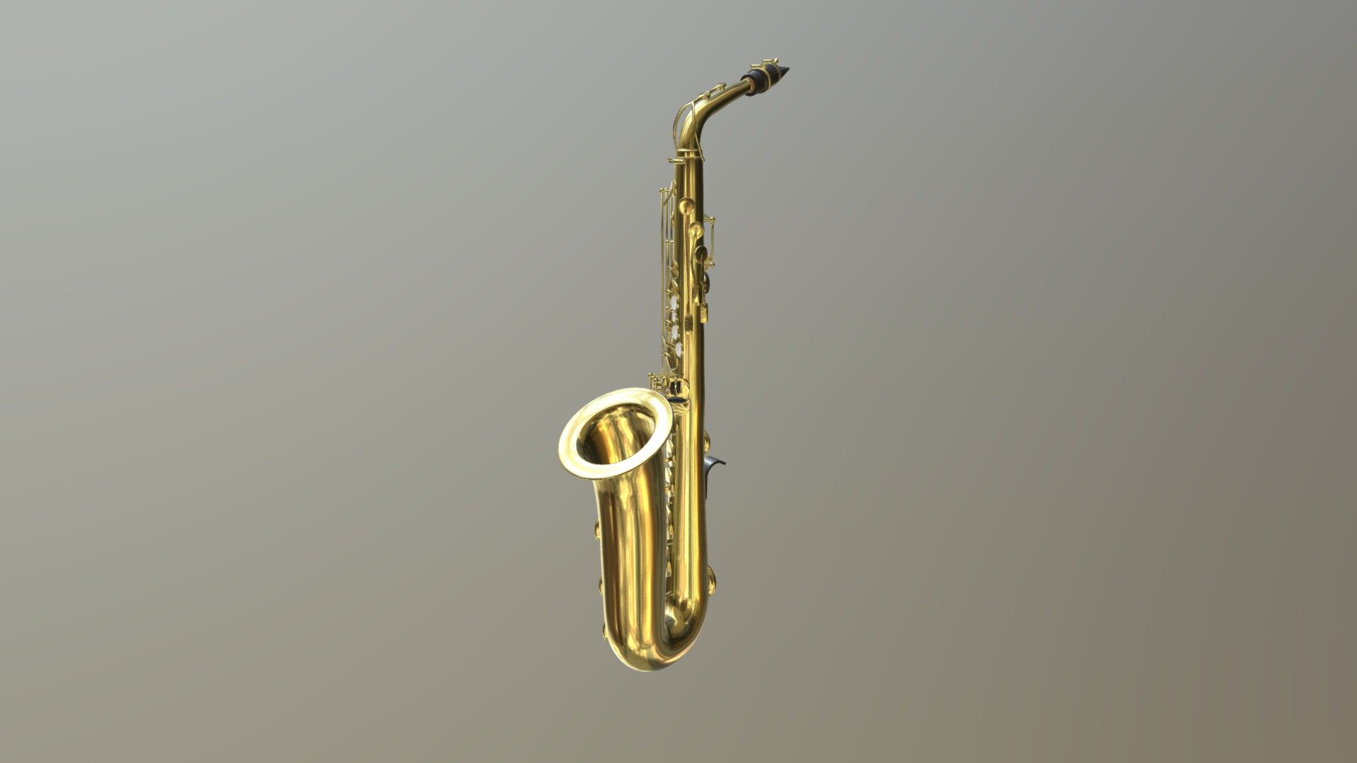 Saxophone 3d Model By Vincentlauziere [d2cea14] Sketchfab