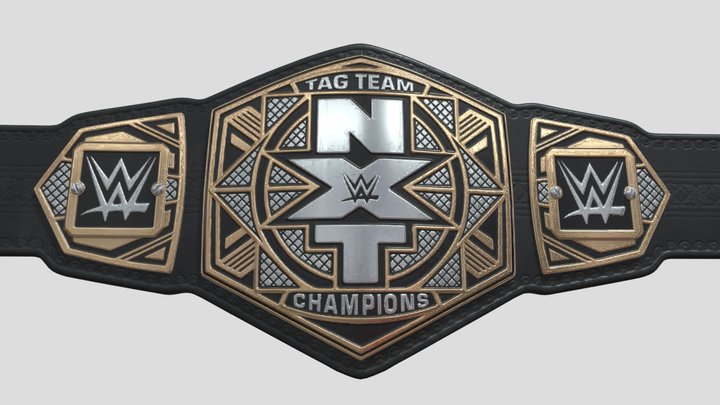 WWE - NXT TAG TEAM CHAMPIONS BELT – Modello 3D gratuito STL
