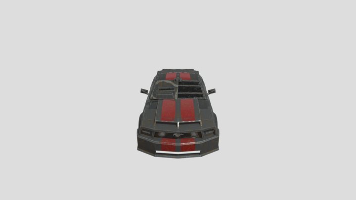 Armoured mustang Gt car! 3D Model