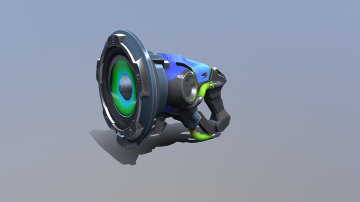 Lucio Gun v4 3D Model