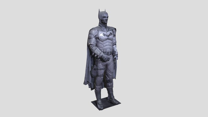 Pattinson - Batsuit 3D Model