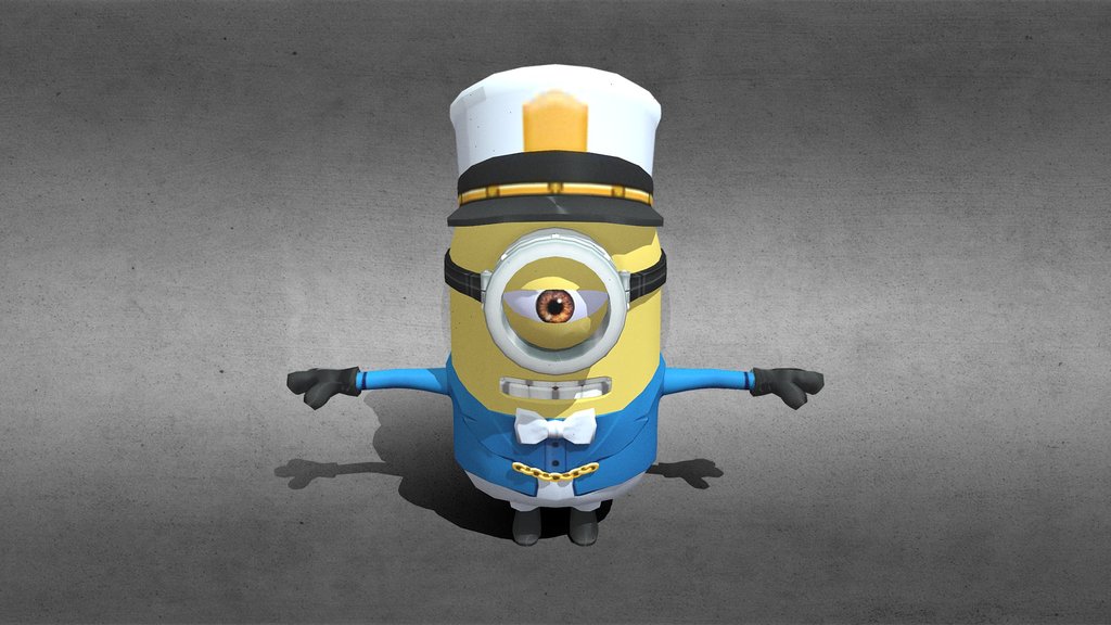 Minion Paradise Revival - Captain M. (RIGGED)